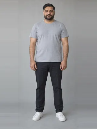 Amandeep, an Aaina AI studio model: Man, 36 · South Asian · Average