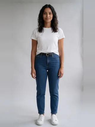 Sofia, an Aaina AI studio model: Woman, 30 · Hispanic / Latino · Curvy