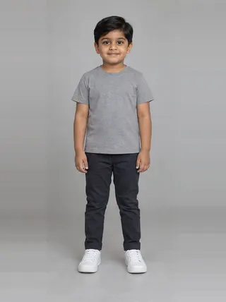 Vihaan, an Aaina AI studio model: Boy, 5 · South Asian · Slim