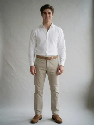 Matteo, an Aaina AI studio model: Man, 25 · White · Athletic