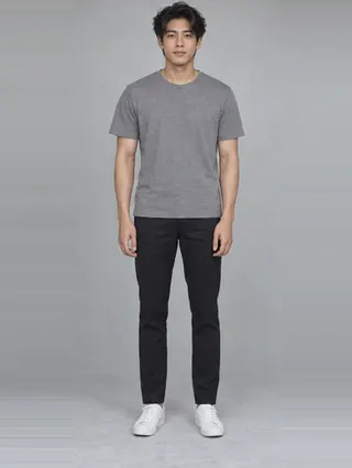 Min-jun, an Aaina AI studio model: Man, 22 · East Asian · Slim