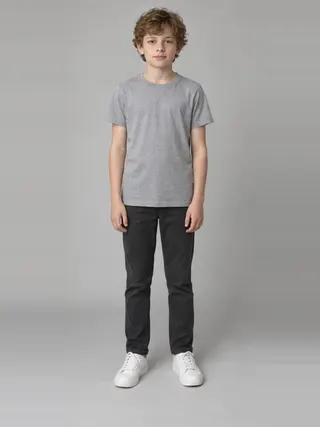 Elio, an Aaina AI studio model: Boy, 11 · White · Slim