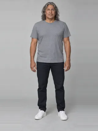 Chayton, an Aaina AI studio model: Man, 55 · Indigenous · Average
