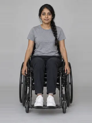 Rupal, an Aaina AI studio model: Woman, 29 · South Asian · Slim