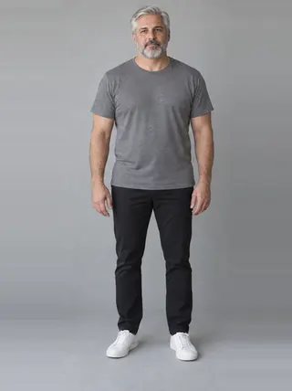 Richard, an Aaina AI studio model: Man, 51 · White · Average