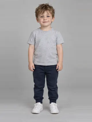 Finn, an Aaina AI studio model: Boy, 4 · White · Average