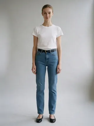 Camille, an Aaina AI studio model: Woman, 22 · White · Slim