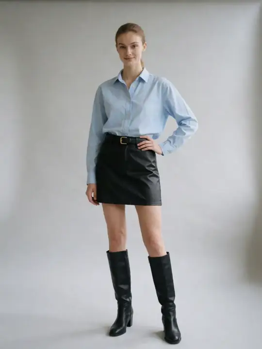 Camille, an Aaina AI model: French, early 20s, tall