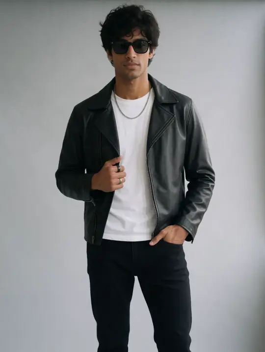 Kabir, an Aaina AI model: Indian, mid 20s, tall