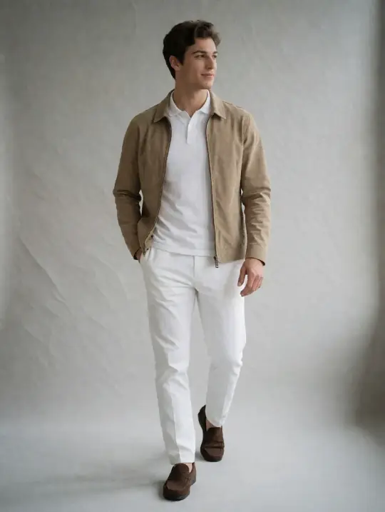Matteo, an Aaina AI model: Italian, mid 20s, athletic